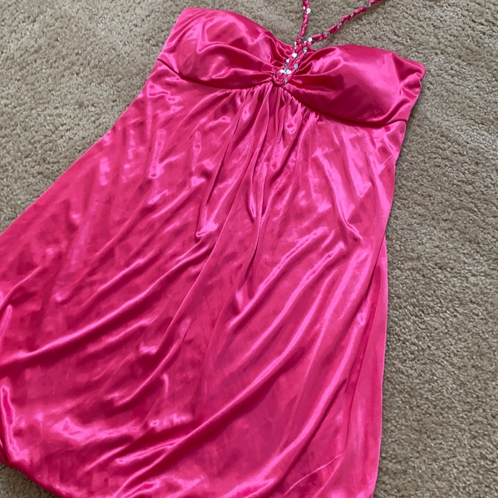 Ruby Rox Pink Strapless Dress - Picture 2 of 4